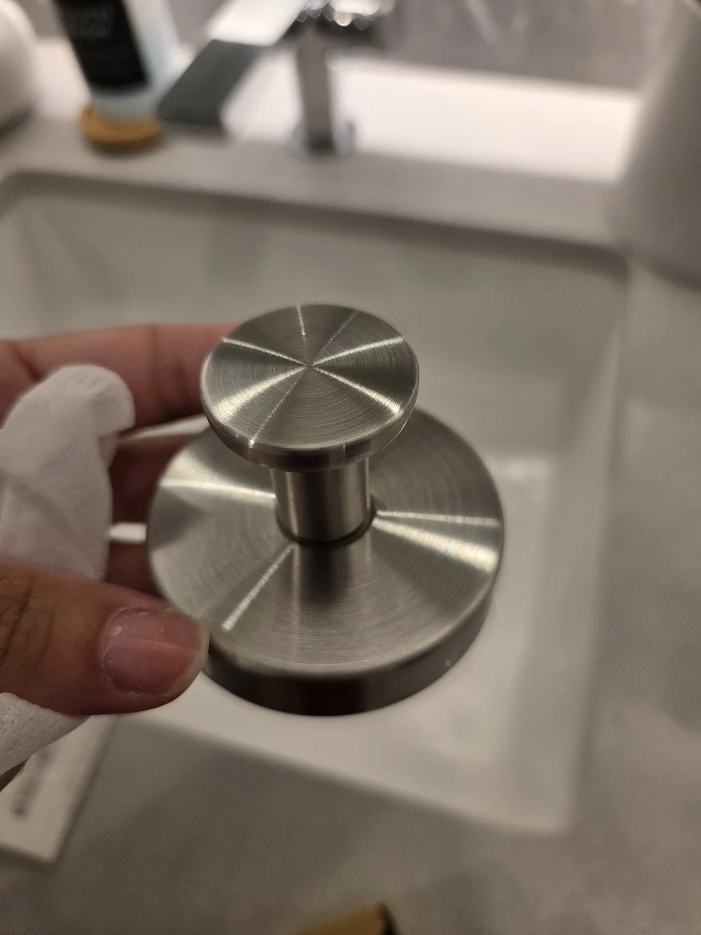 Brushed Stainless Steel Bathroom Hook - Modern Wall Mounted